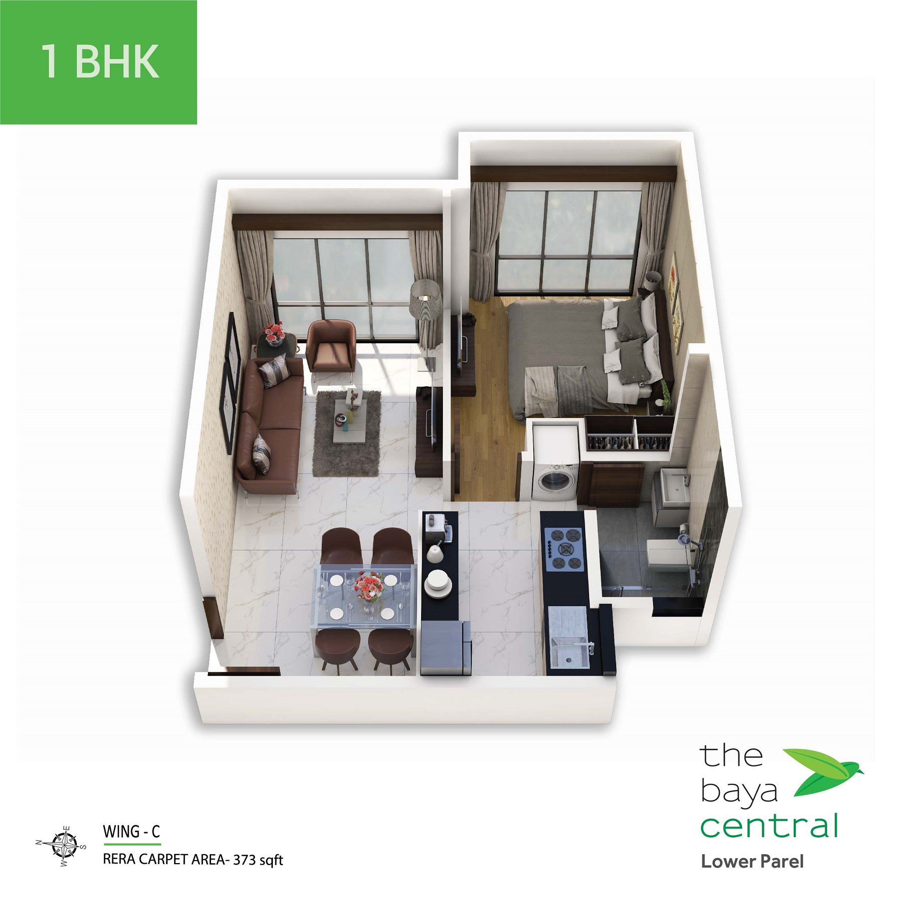 baya central lower parel floor plan