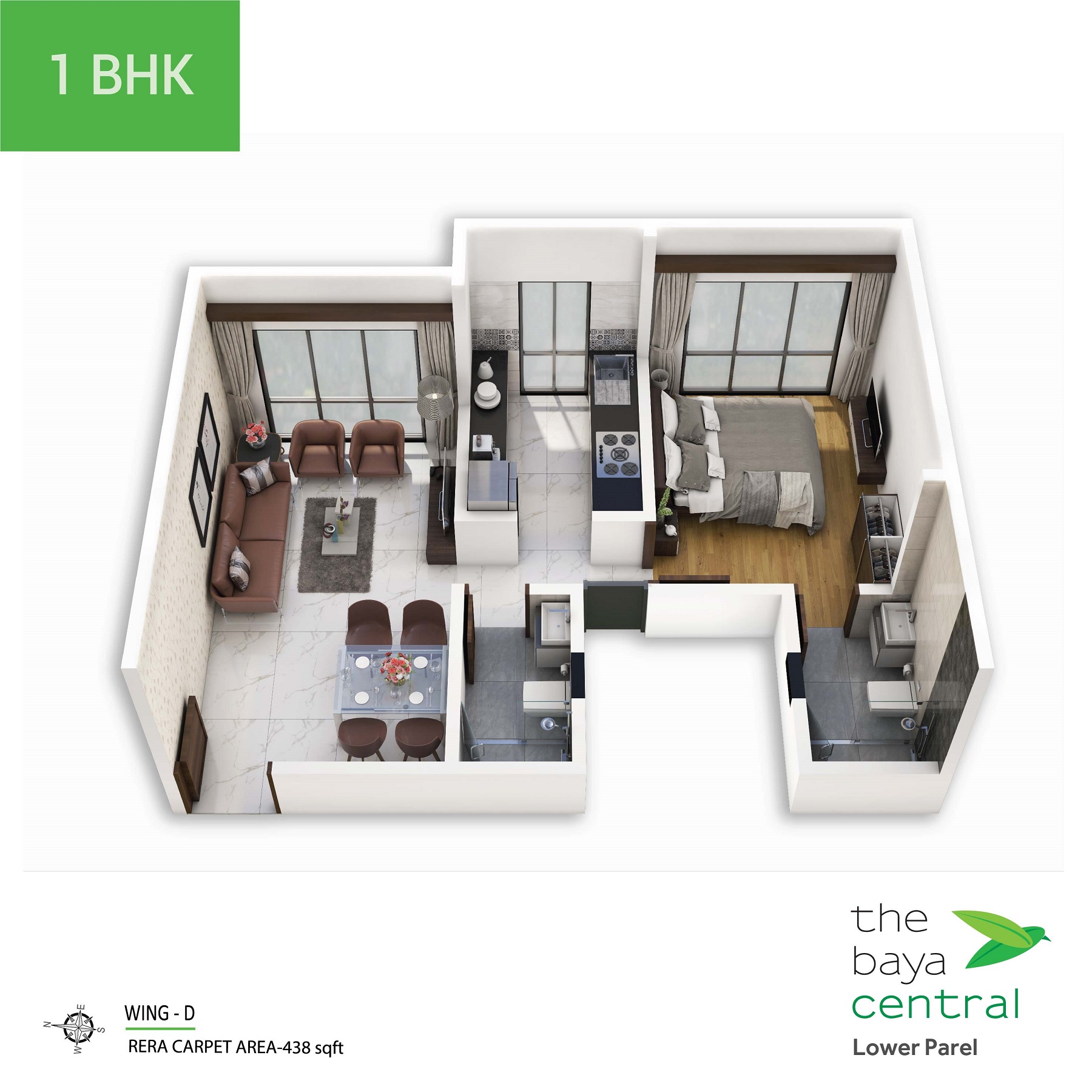 baya central lower parel floor plan