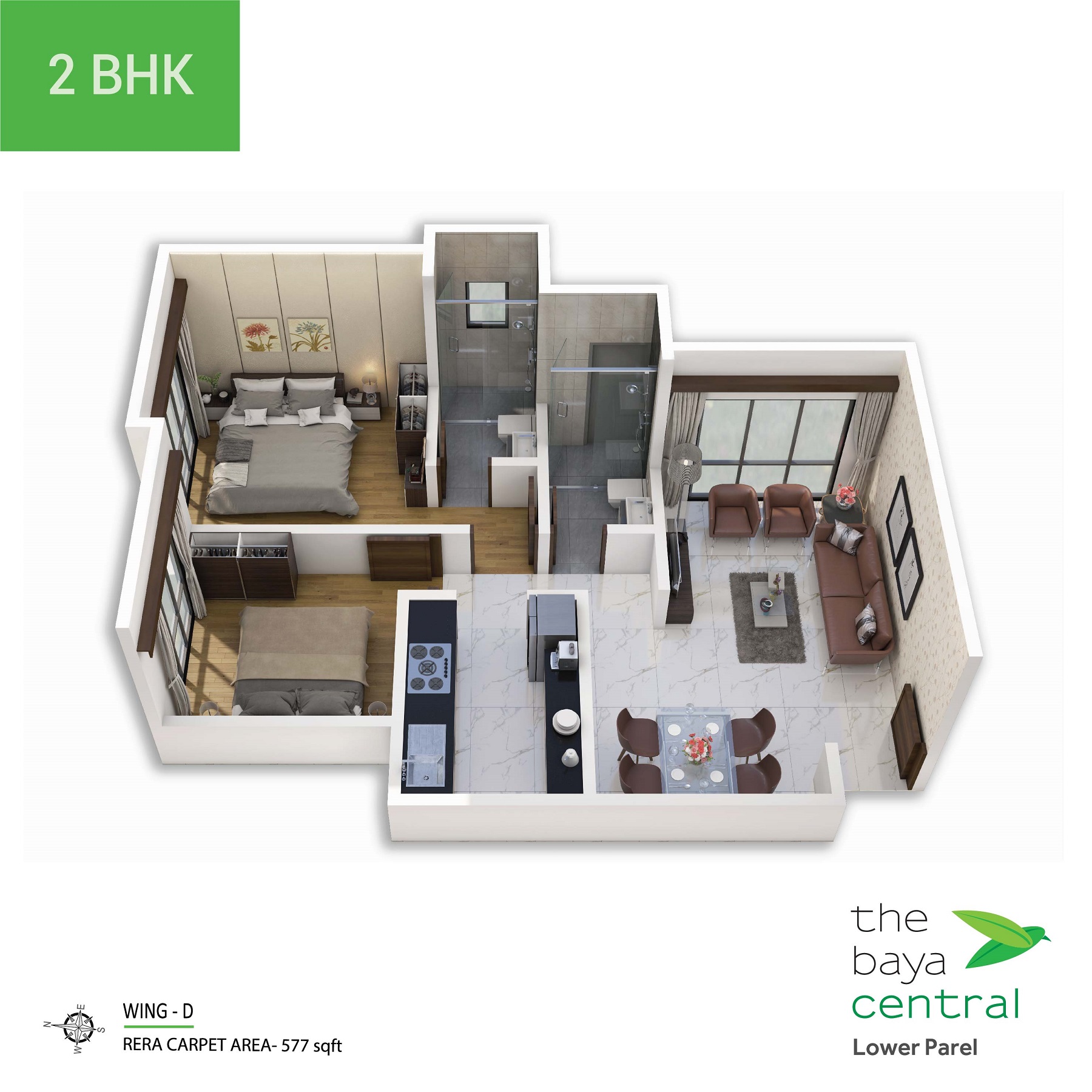 baya central lower parel floor plan